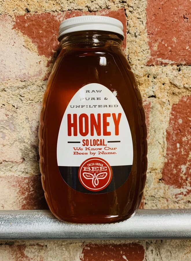 Tulsa Urban Bee Honey Glass Pound