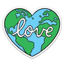 Love Earth Sticker