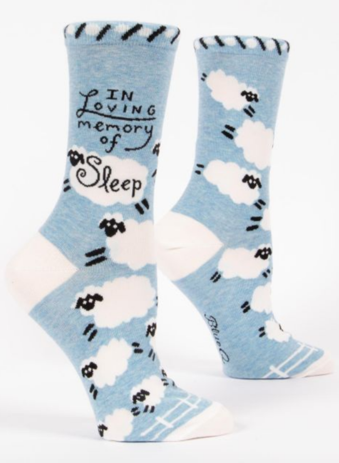 In Loving Memory of Sleep Crew Socks