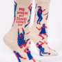 When My Song Comes On Crew Socks