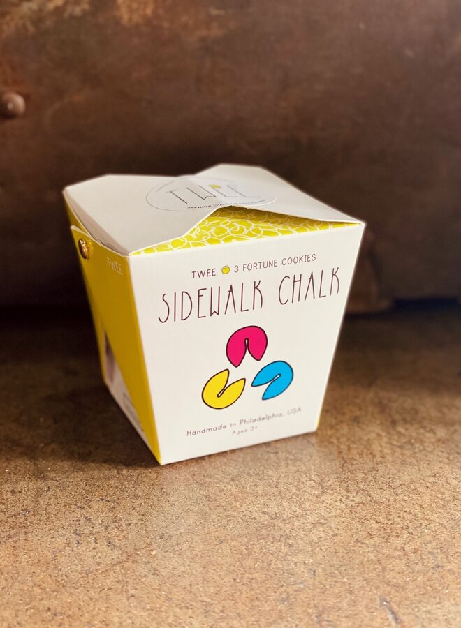 Fortune Cookies Sidewalk Chalk