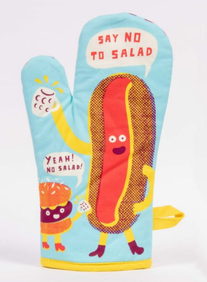 Say No To Salad Oven Mitt
