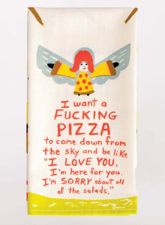 Fucking Pizza Dish Towel