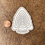 Oklahoma Arrowhead Sticker