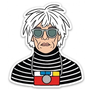 Warhol Sticker