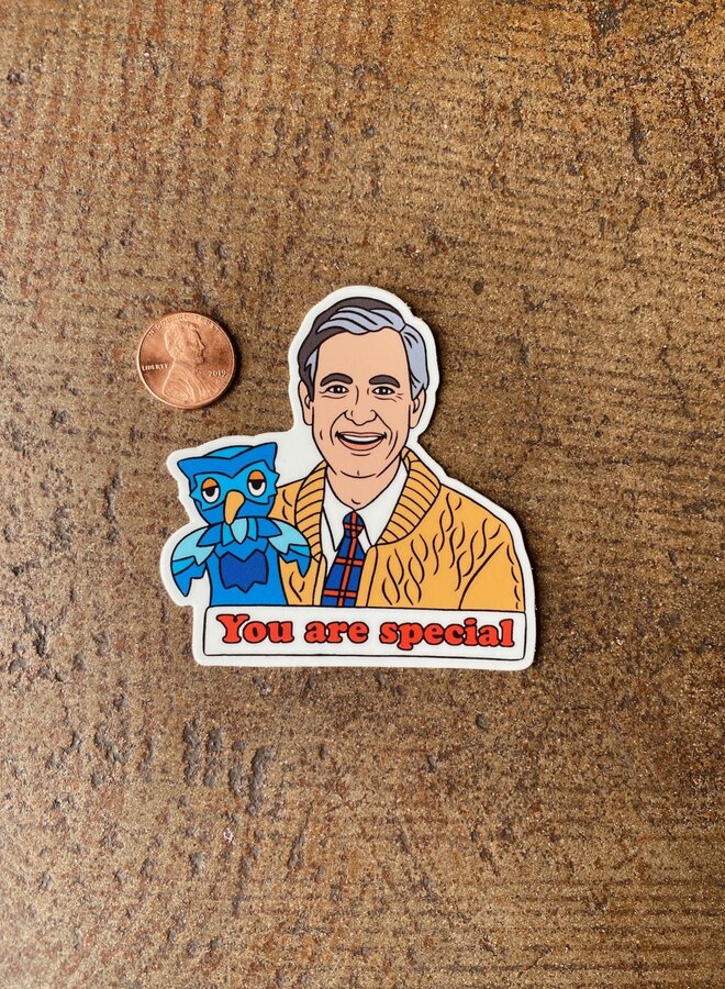 Mr. Rogers Special Sticker