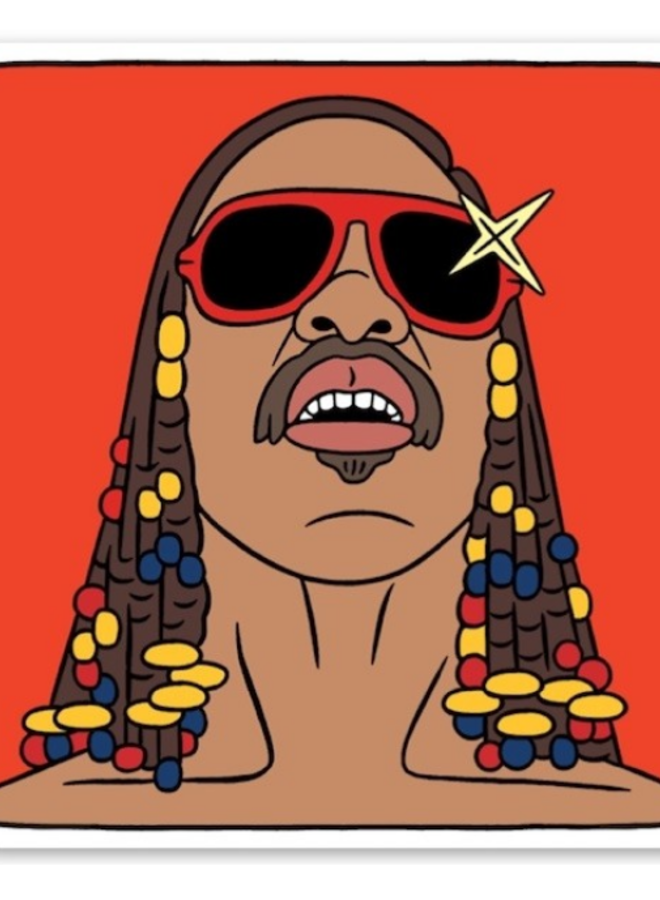 Stevie Wonder Sticker