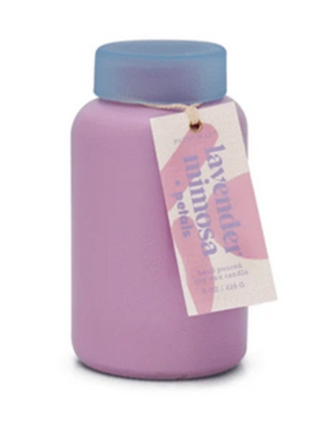 Hand  Poured Glass Jar Candle