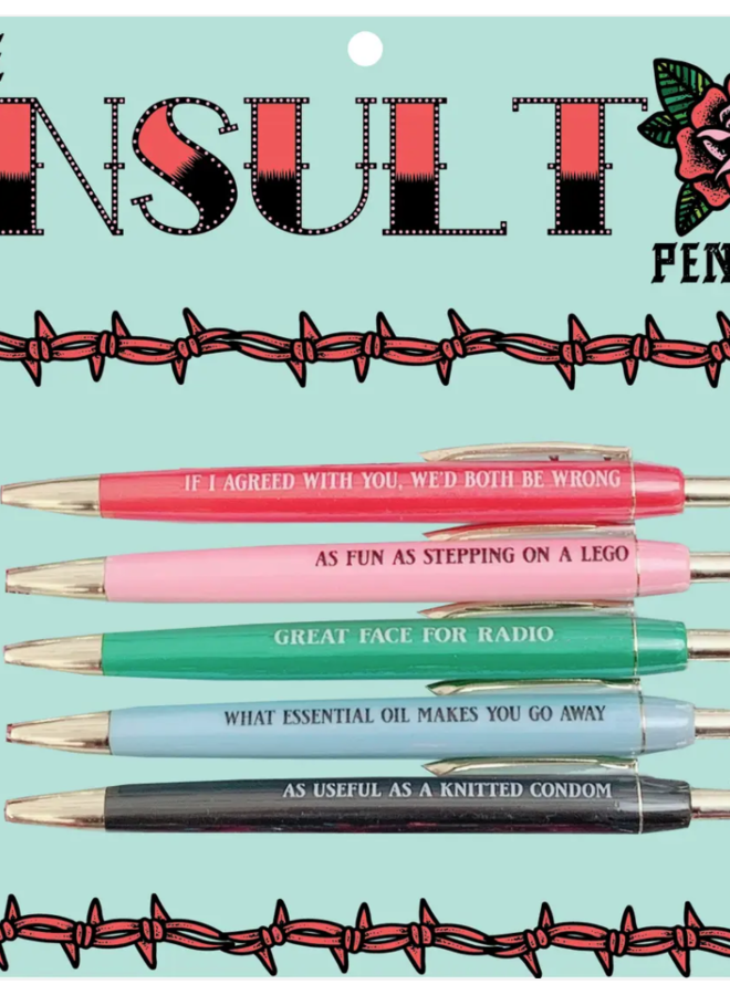 Insult Pen Set