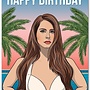 Lana Birthday Card