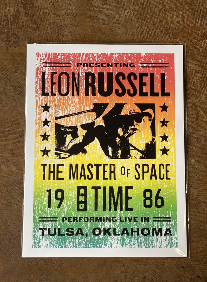 18x24 Leon Russell Flyer Print