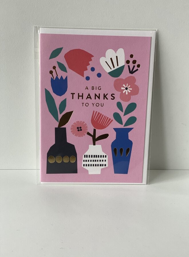 Big Thanks Card