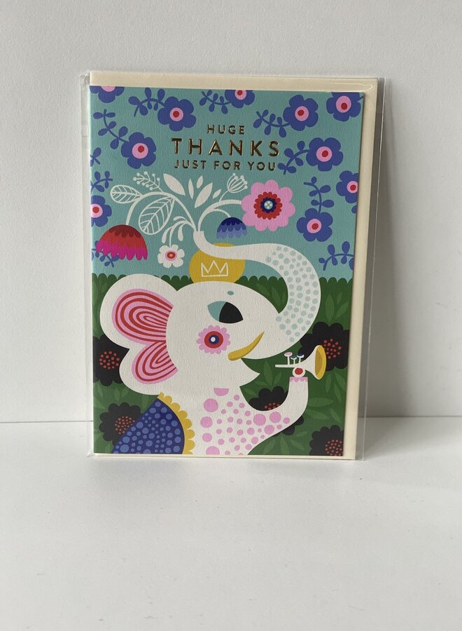 Huge Thanks Card