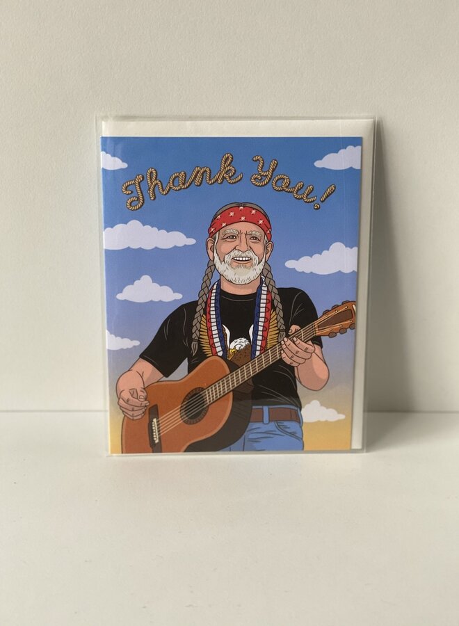 Willie Thank You Card