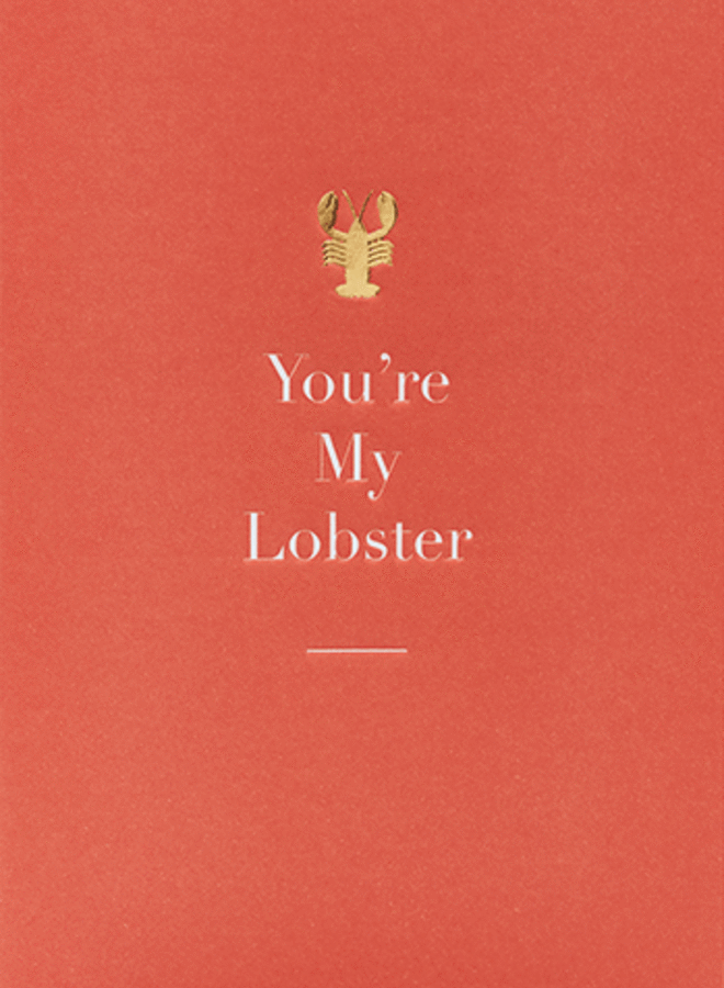 You're My Lobster Card