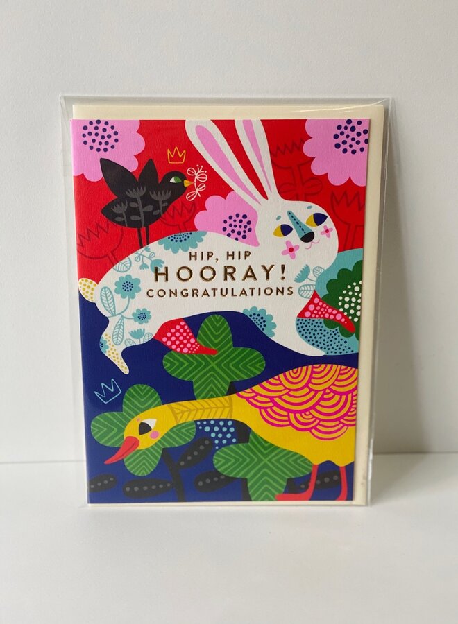 Hip Hip Hooray Card