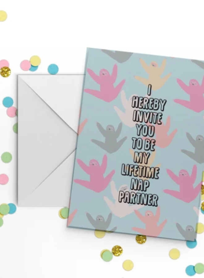 Lifetime Nap Partner Card