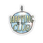 Napping In The Club Sticker