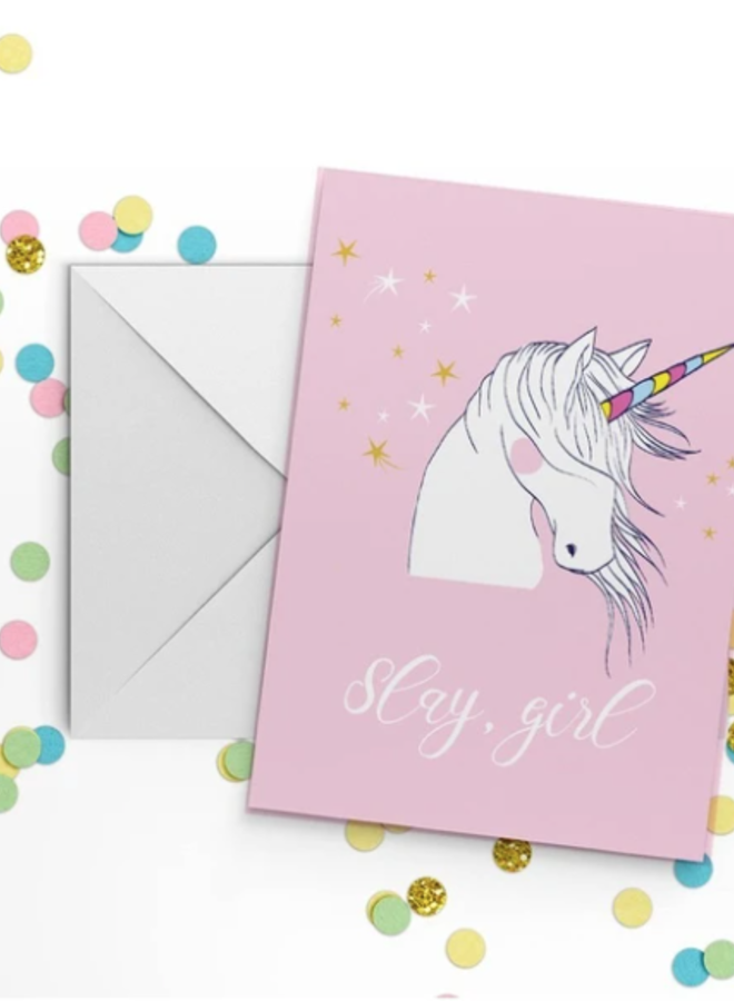 Slay Girl Card