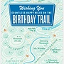 Birthday Trail Card