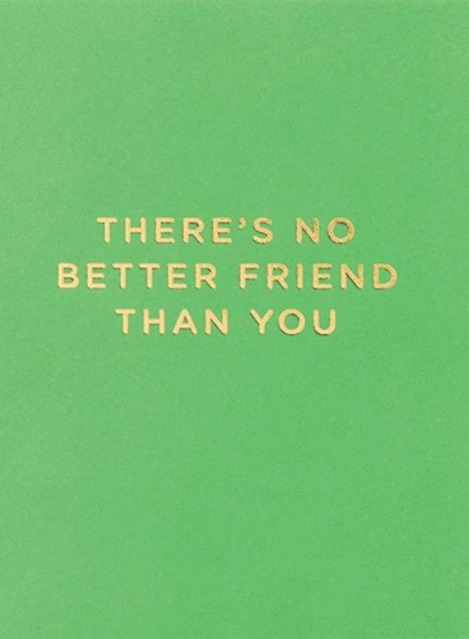 No Better Friend Card