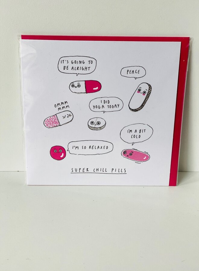 Super Chill Pills Card