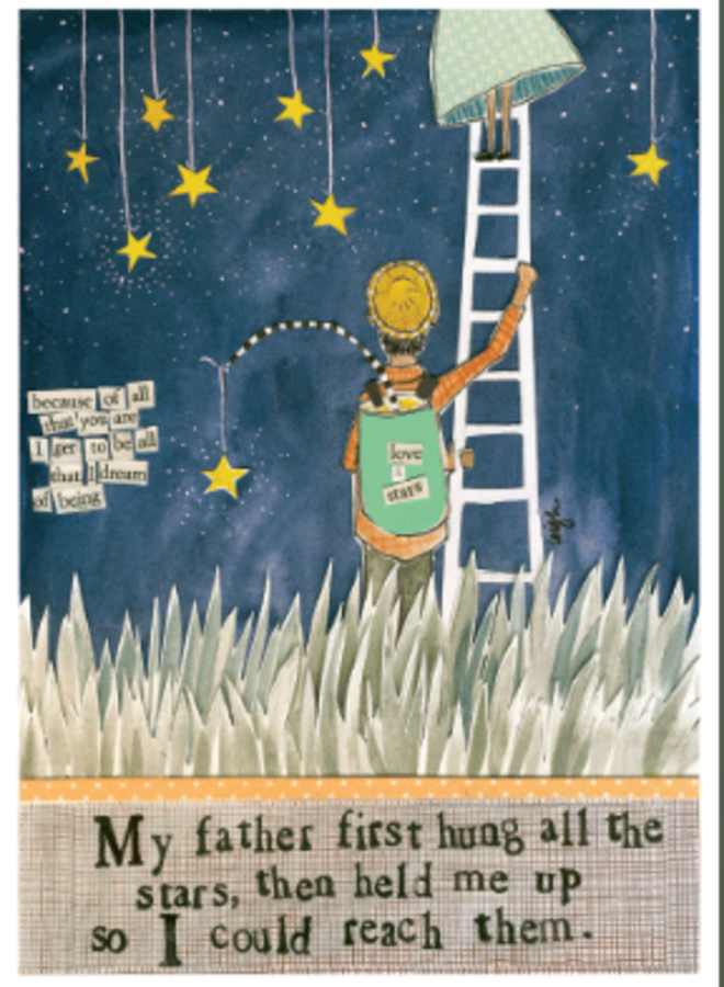 My Father First Card