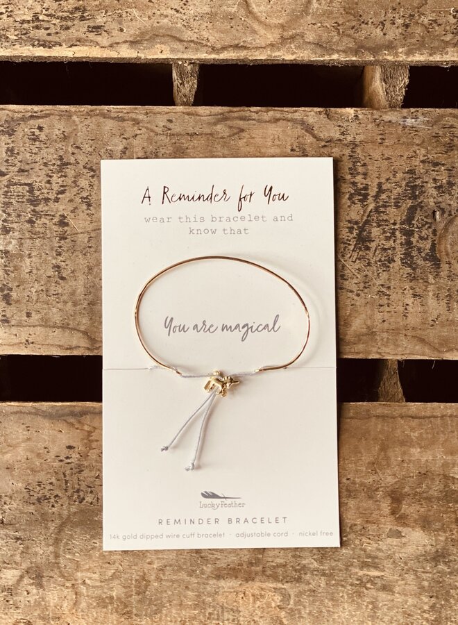 MAGICAL Reminder Bracelet