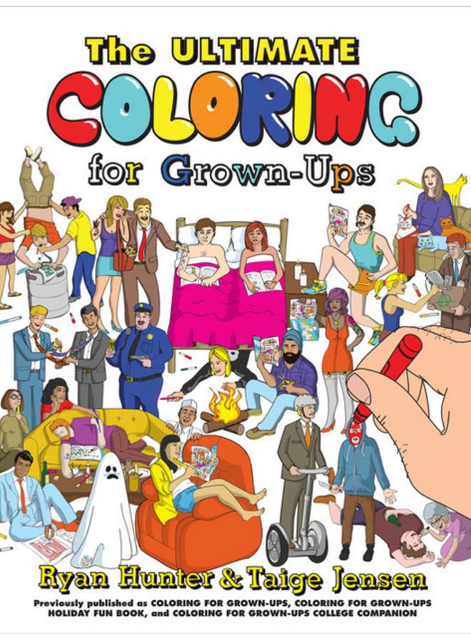 Ultimate Coloring for Grown-Ups