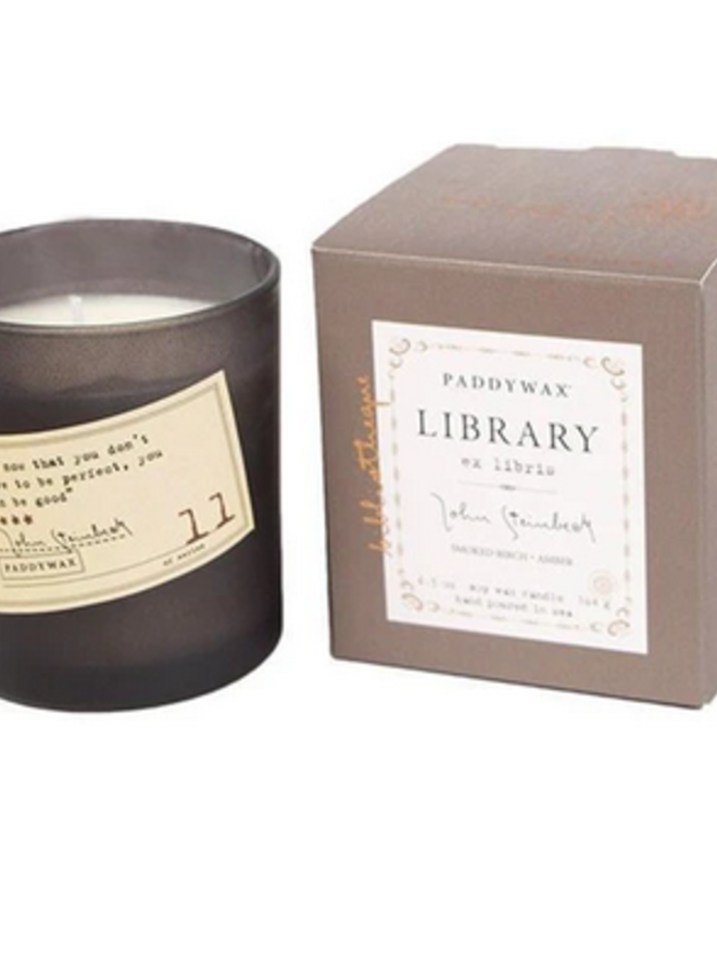 John Steinbeck Library Candle