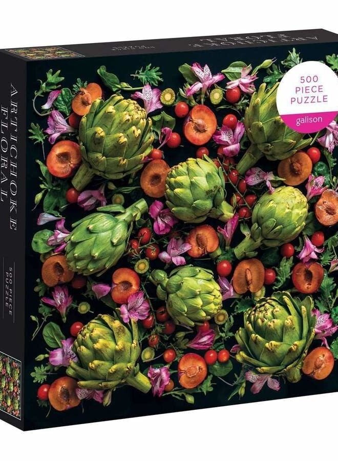 Artichoke Floral Puzzle 500 pc
