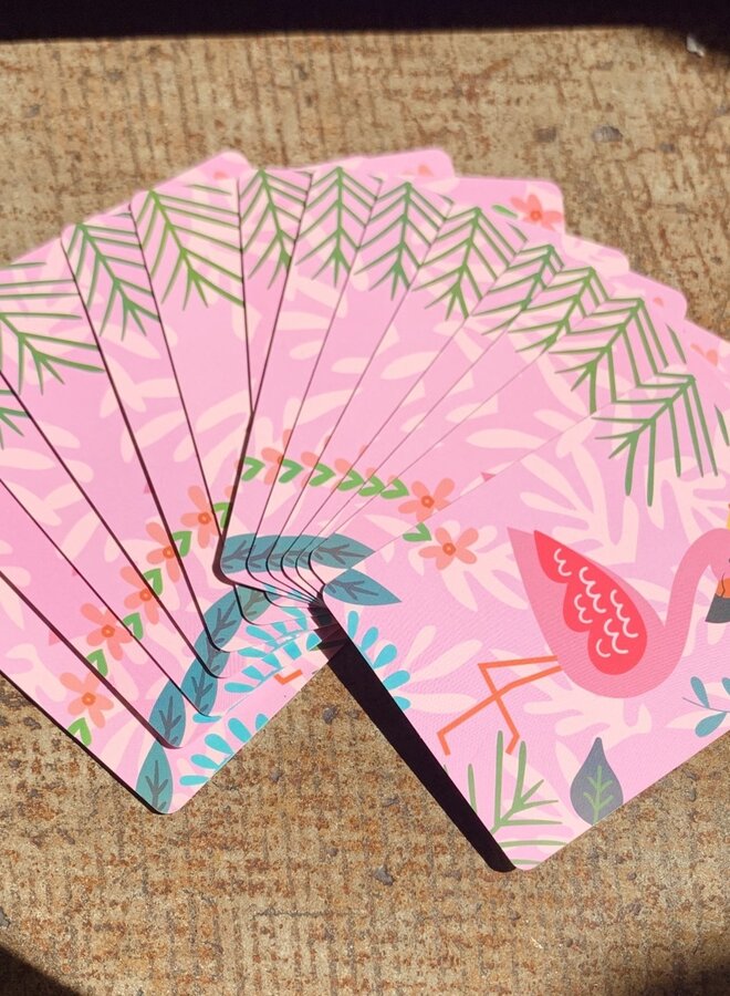 Flamingo Playing Cards