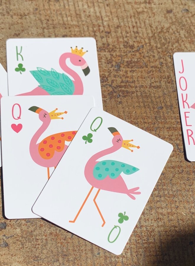 Flamingo Playing Cards