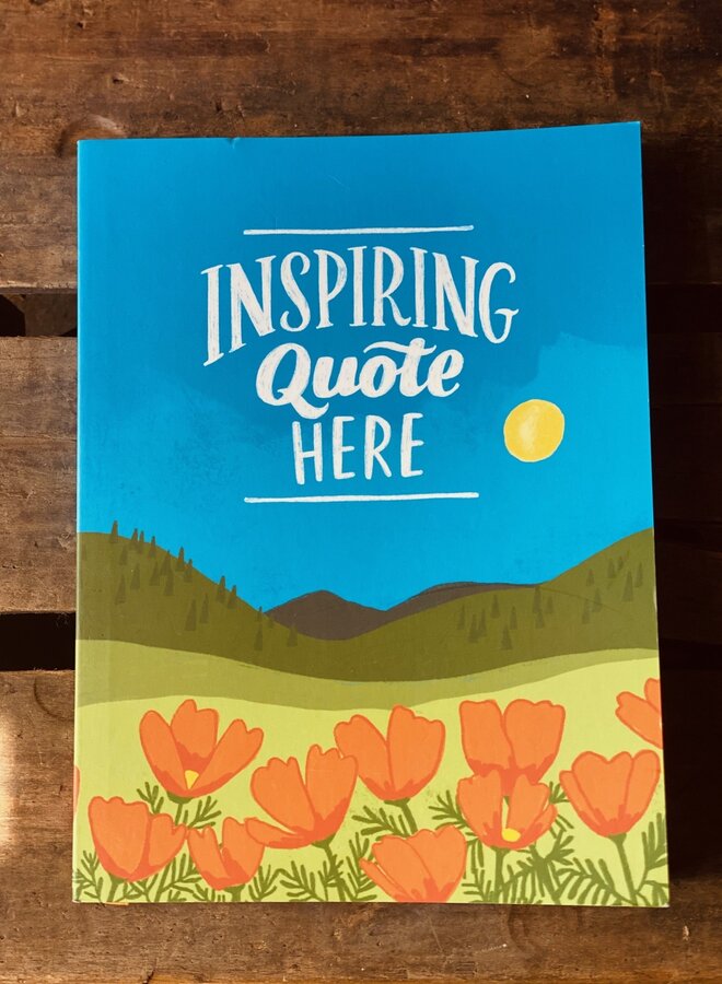 Journal- Inspiring Quote