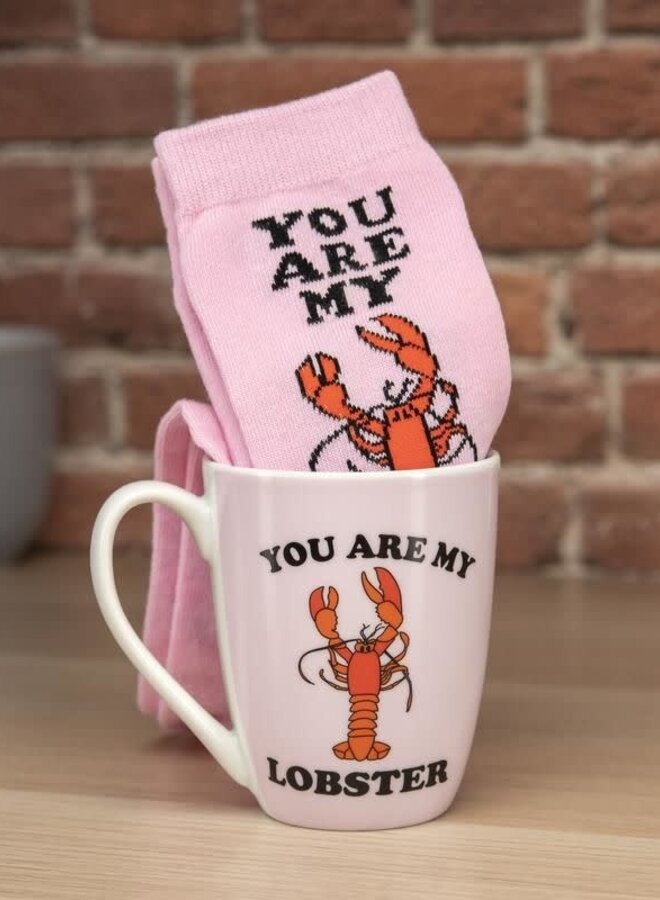 Lobster Mug & Sock Set