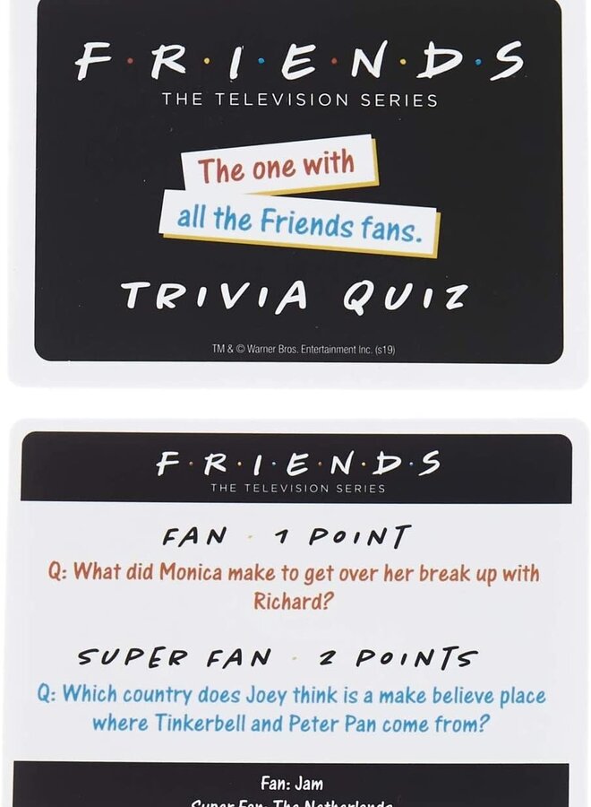 Friends Trivia Quiz
