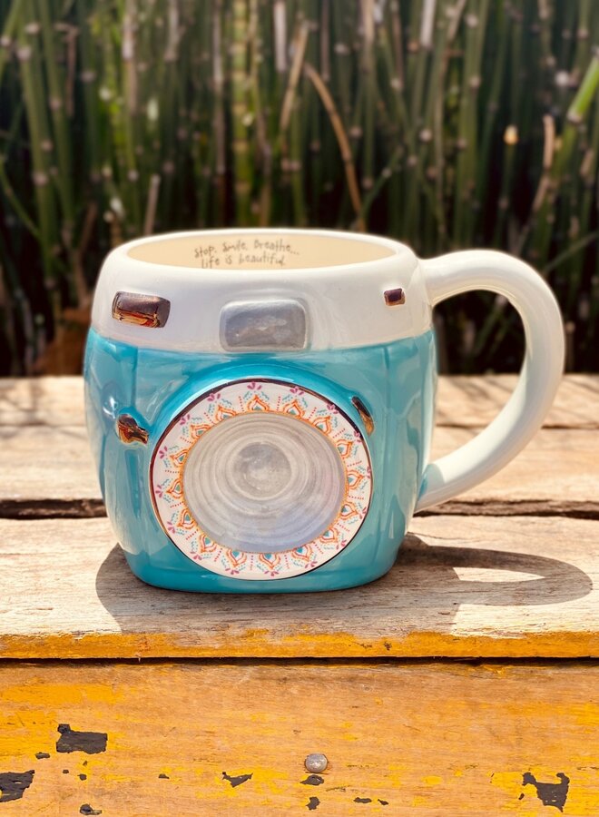 Camera Folk Mug