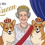 Queen Of England Mothers Day Card