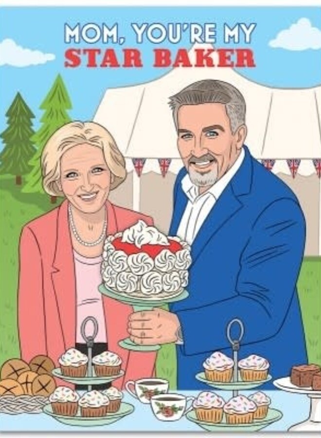 Mom, You're My Star Baker Card