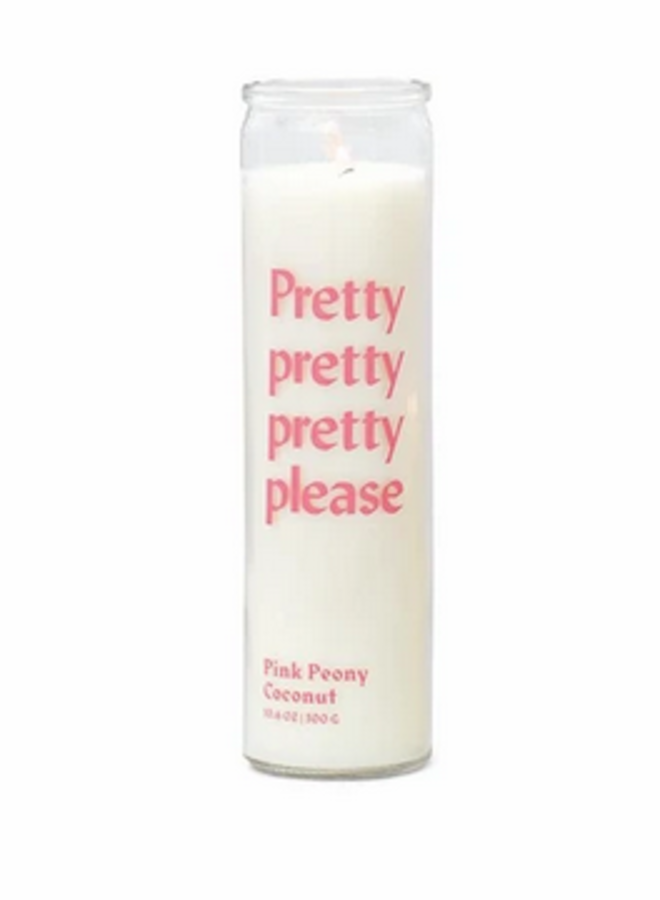 Pretty Please Prayer Candle
