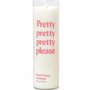 Pretty Please Prayer Candle
