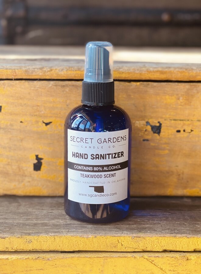 Hand Sanitizer Spray Teakwood
