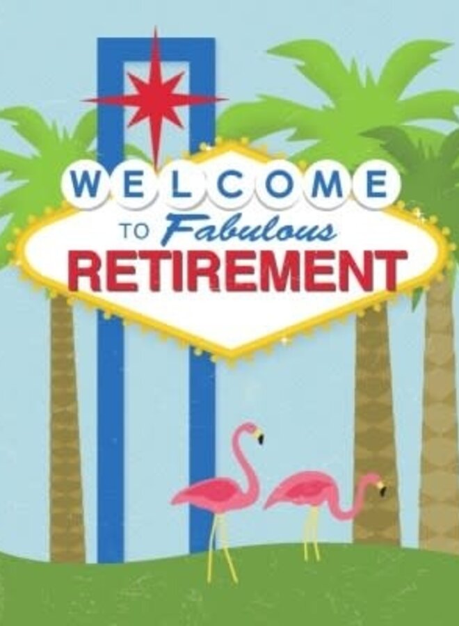 Welcome To Fab Retirement Card