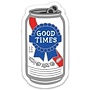 Good Times Beer Sticker