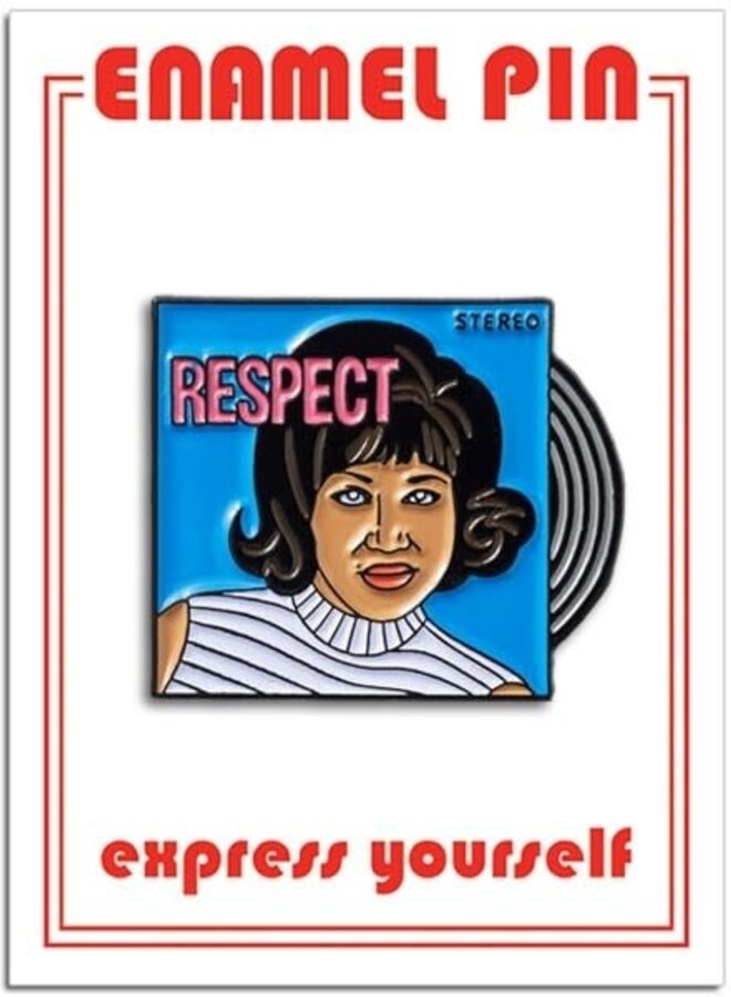 Aretha Franklin Respect Pin