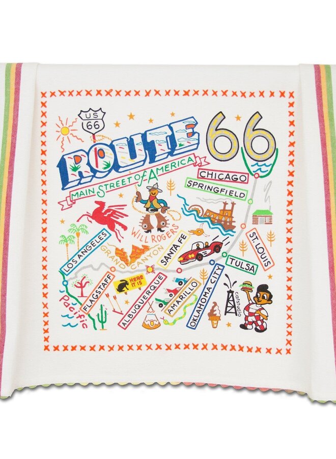Route 66 Dish Towel