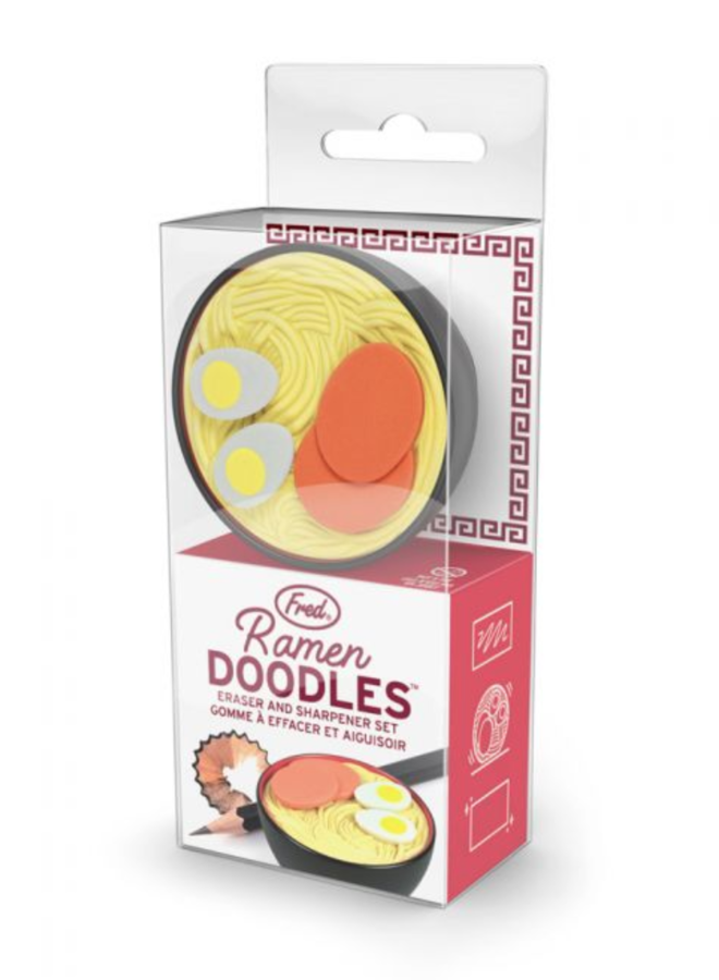 Ramen Doodles and Eraser