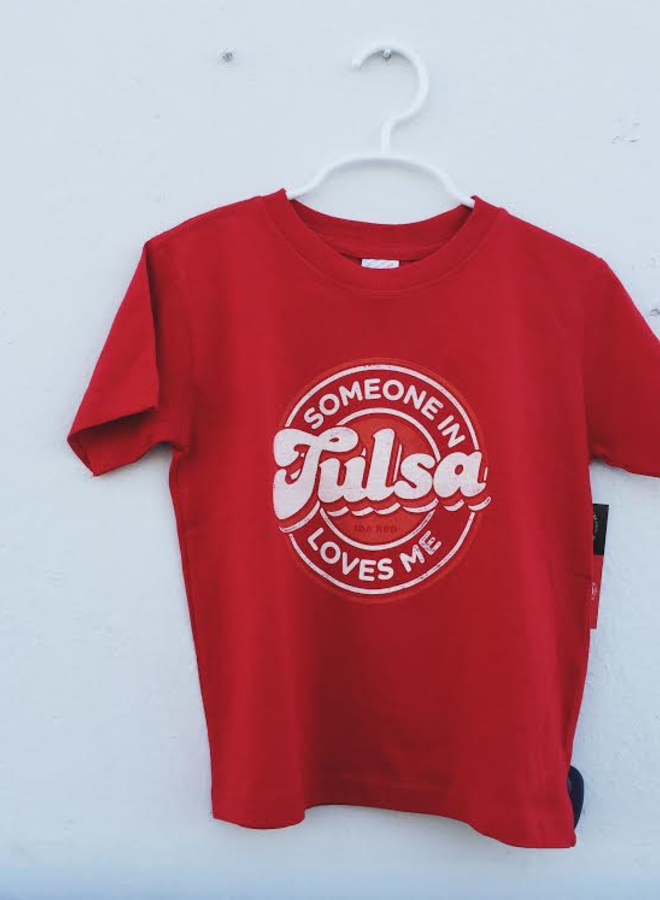 Someone In Tulsa Loves Me Toddler Tshirt