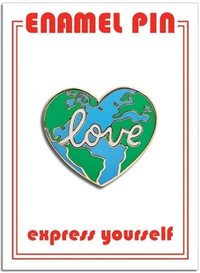 Love Earth Pin