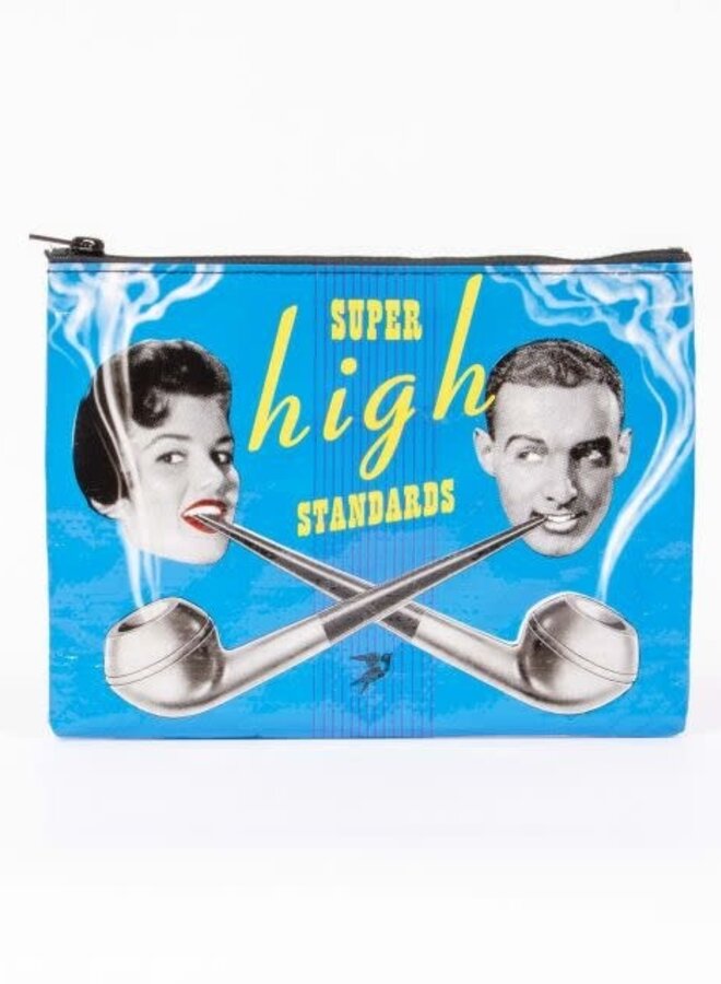 Super High Zipper Pouch